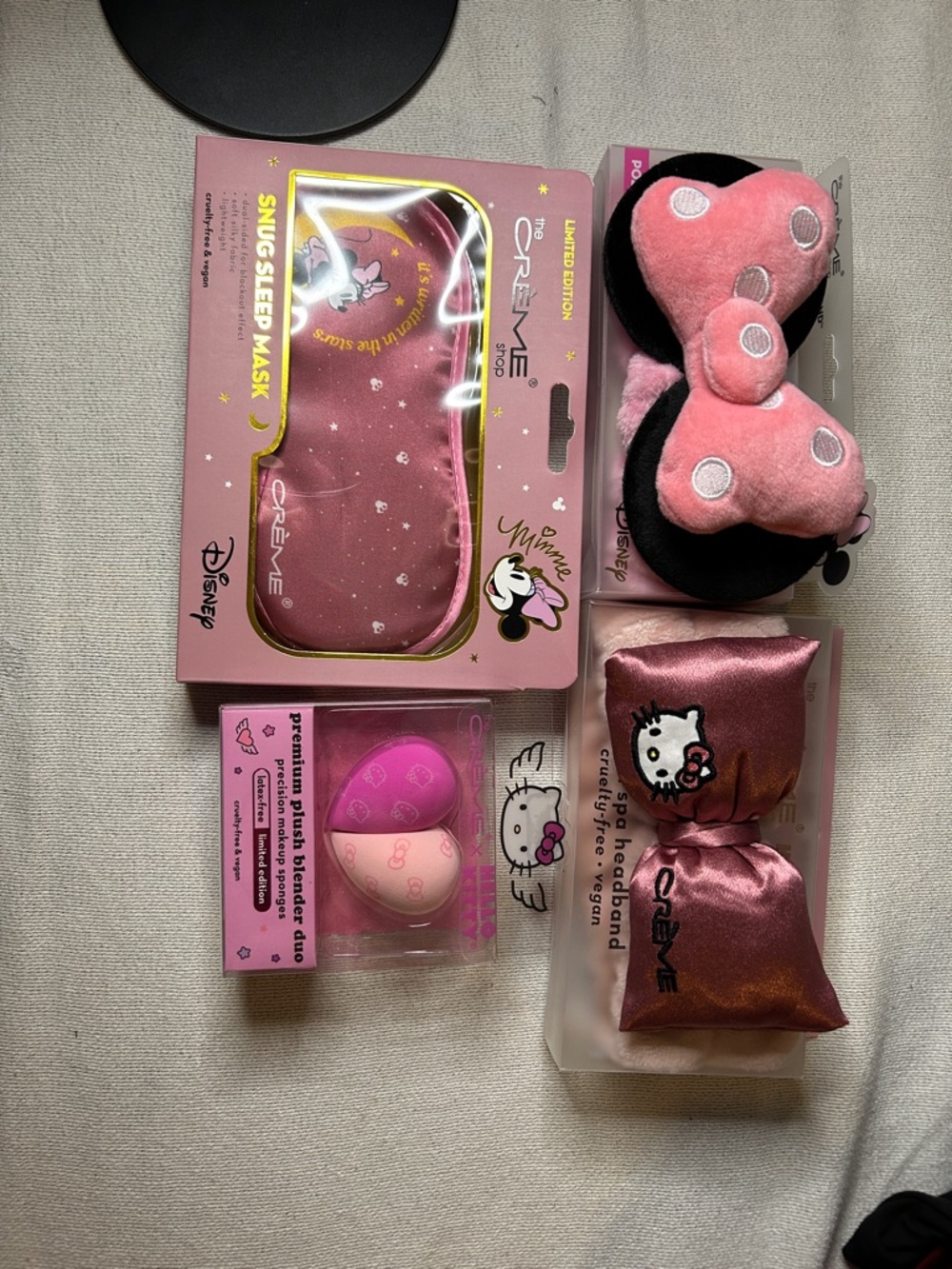 Disney Pink Minnie & Hello Kitty Spa Pamper Set